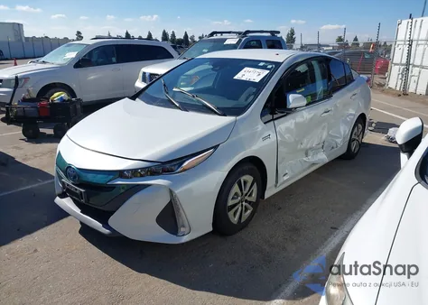 2017 Toyota Prius Prime Plus z USA, uszkodzony, nr VIN JTDKARFP0H3007183